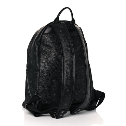MCM Visetos Medium Stark Backpack Black 3 of 16