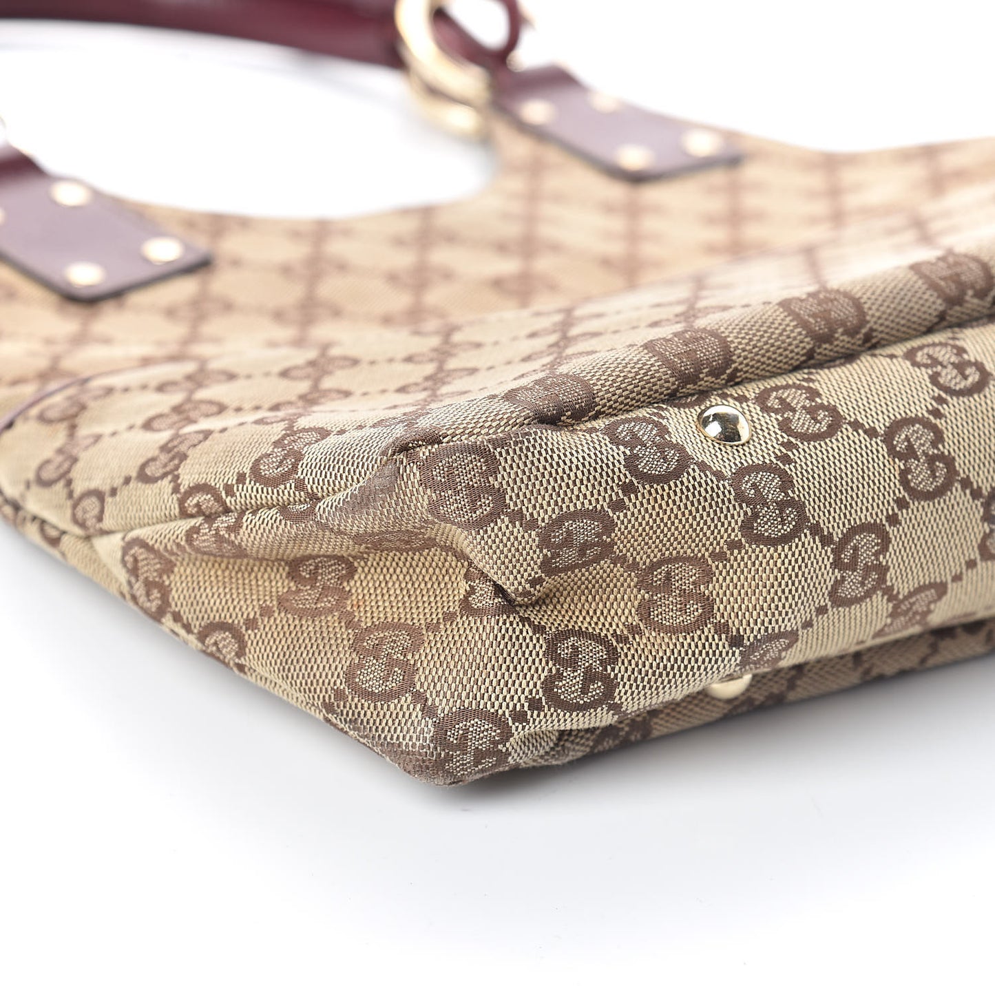 GUCCIMonogramShoulderBagRed