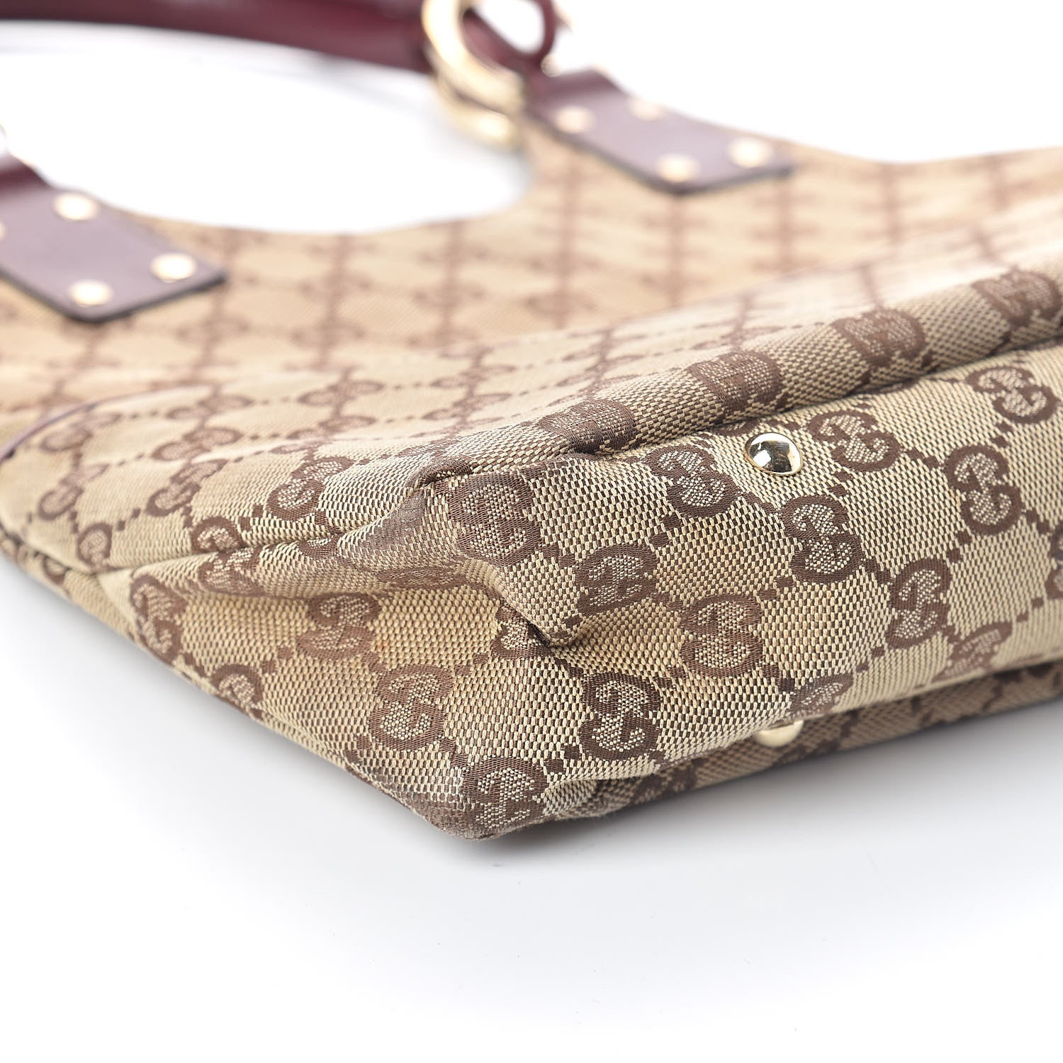 Gucci GUCCIMonogramShoulderBagRed 8 of 9