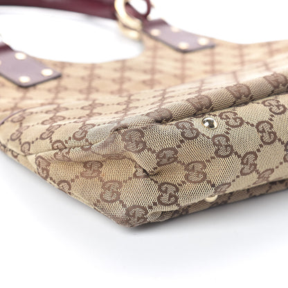 Gucci GUCCIMonogramShoulderBagRed 8 of 9