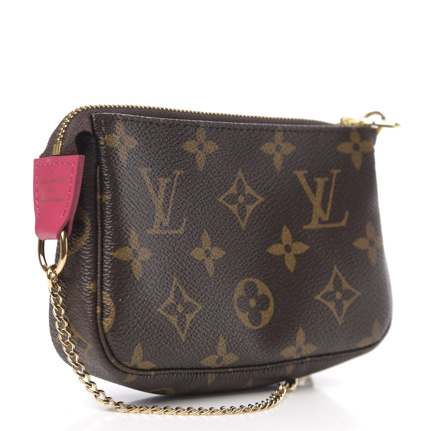 Monogram 2020 Christmas Animation Roller Coaster Mini Pochette Accessories Pivoine