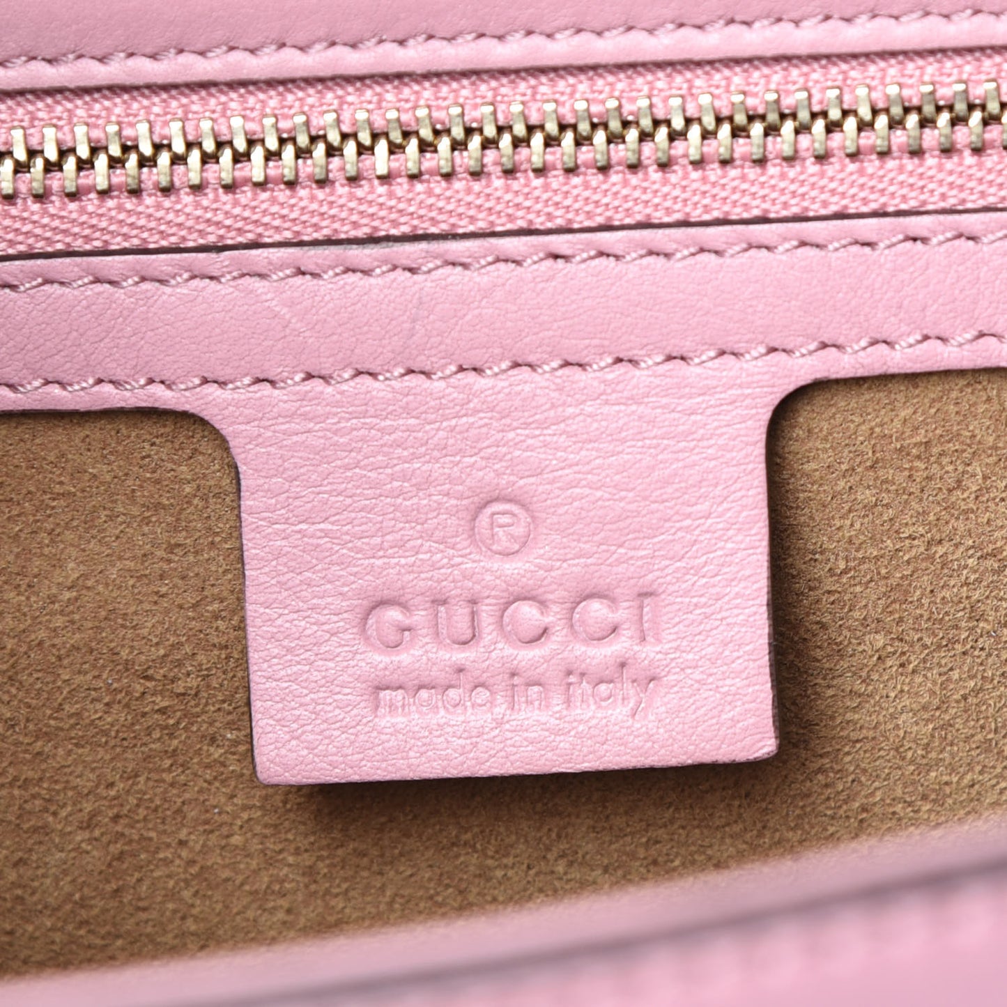 Moon Calfskin Medium Padlock Shoulder Bag Carmine Rose