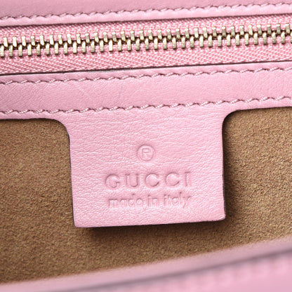 Gucci Moon Calfskin Medium Padlock Shoulder Bag Carmine Rose 6 of 10