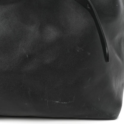 Burberry Calfskin Large Belt Tote Black 12 of 13