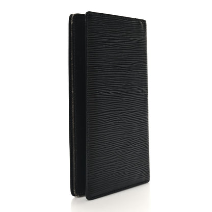 Louis Vuitton Epi Brazza Wallet Black 3 of 12