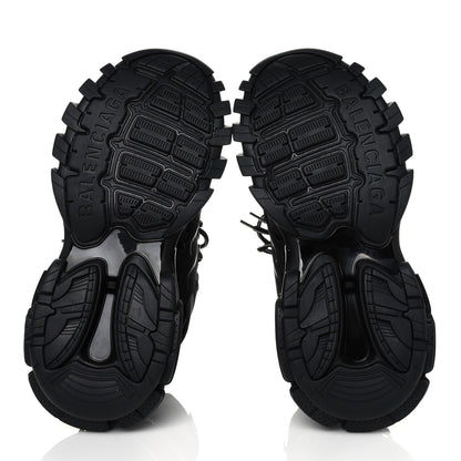 Balenciaga Mesh Nylon Womens Track Hike Sneakers 39 Black 6 of 8