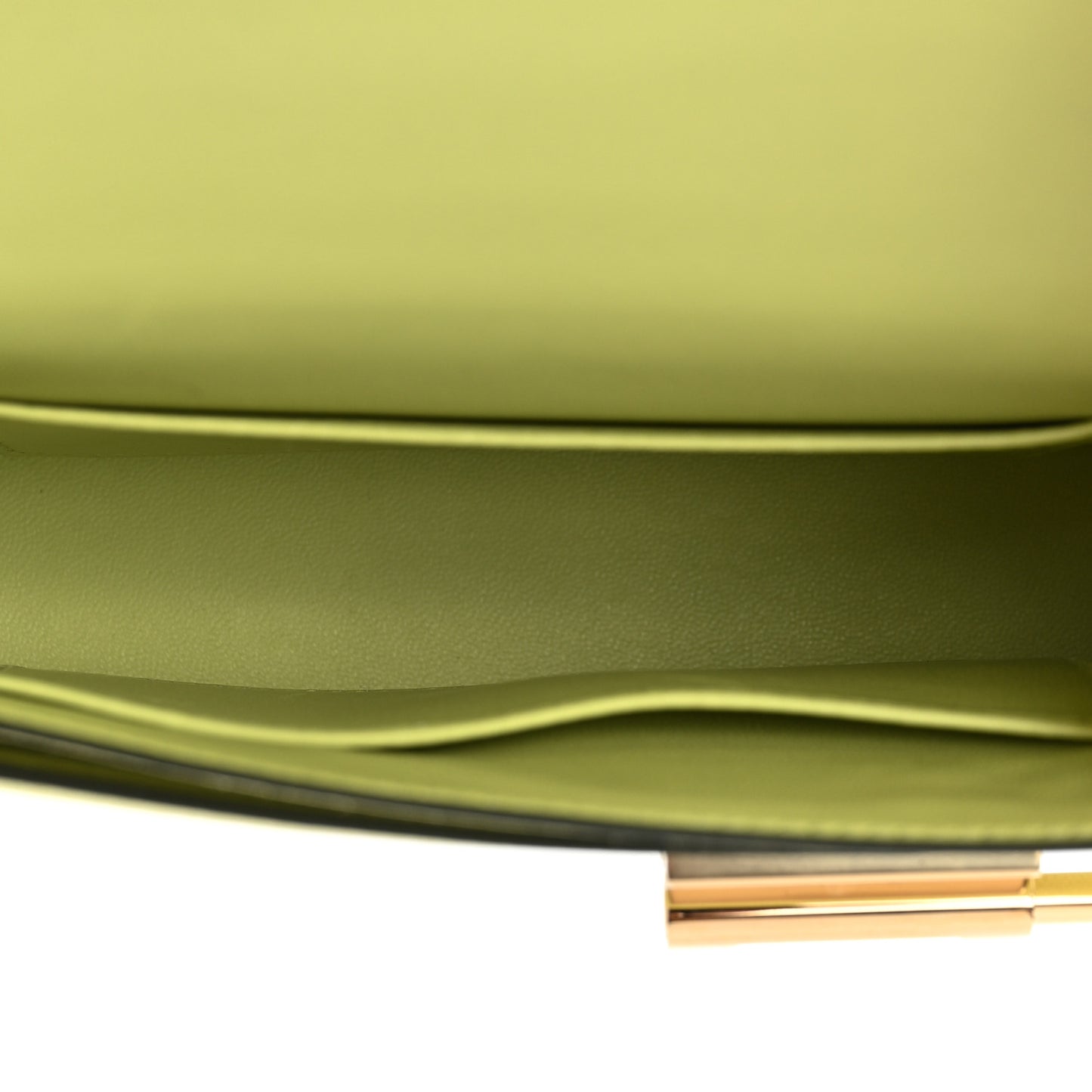 Chevre Mysore Mini Verrou Chaine Bag Jaune Bourgeon