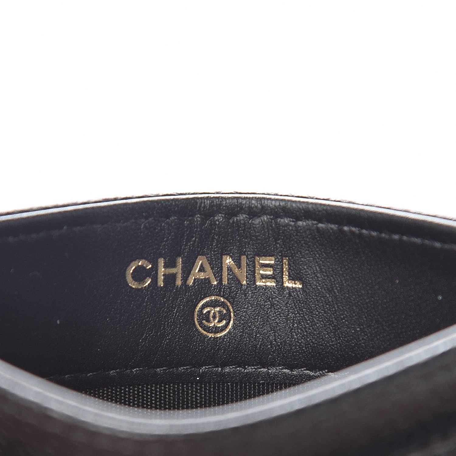 Chanel Caviar Timeless CC Card Holder Black 6 of 9