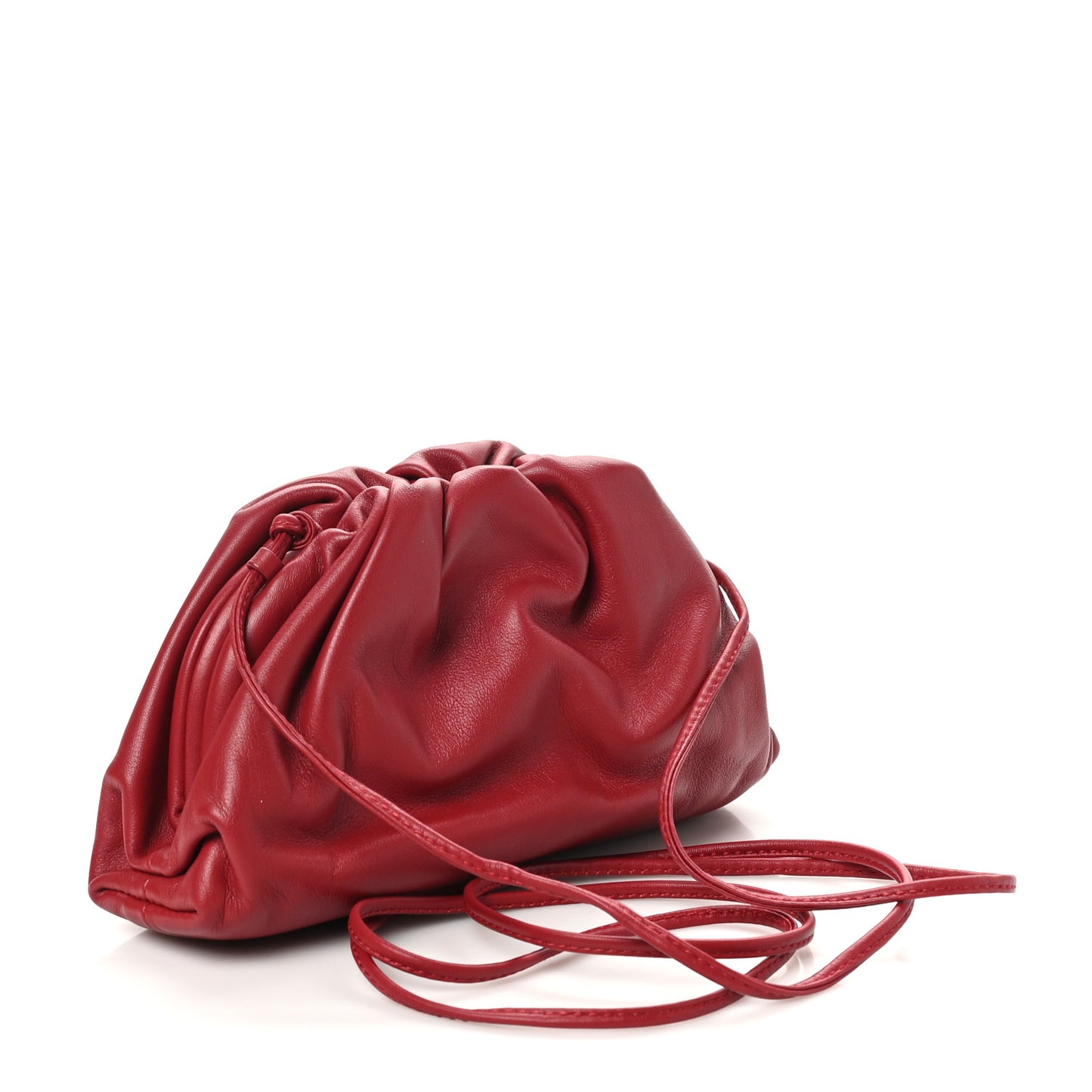 Butter Calfskin The Mini Pouch Bordeaux