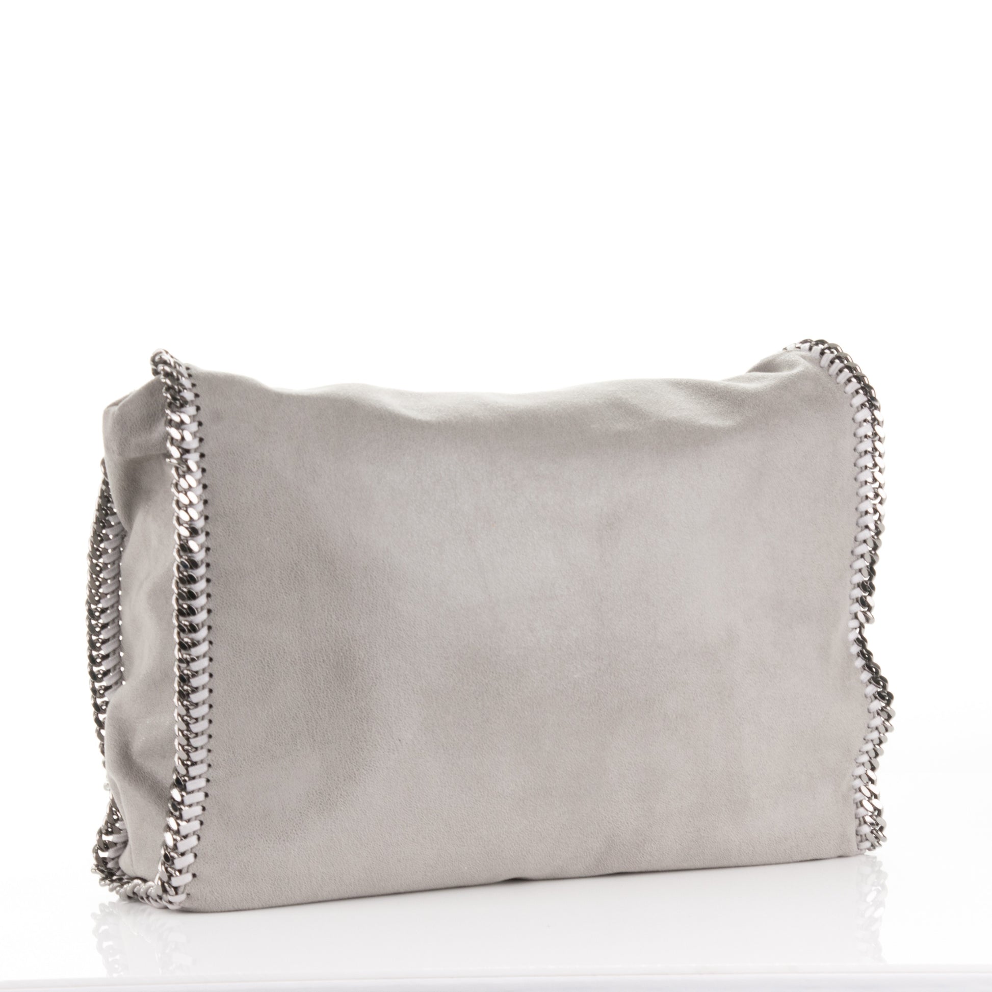 Stella McCartney Shaggy Deer Big Falabella Tote Grey 4 of 9