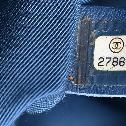 Chanel Lambskin Quilted Bi Waist Bag Fanny Pack Blue 7 of 17