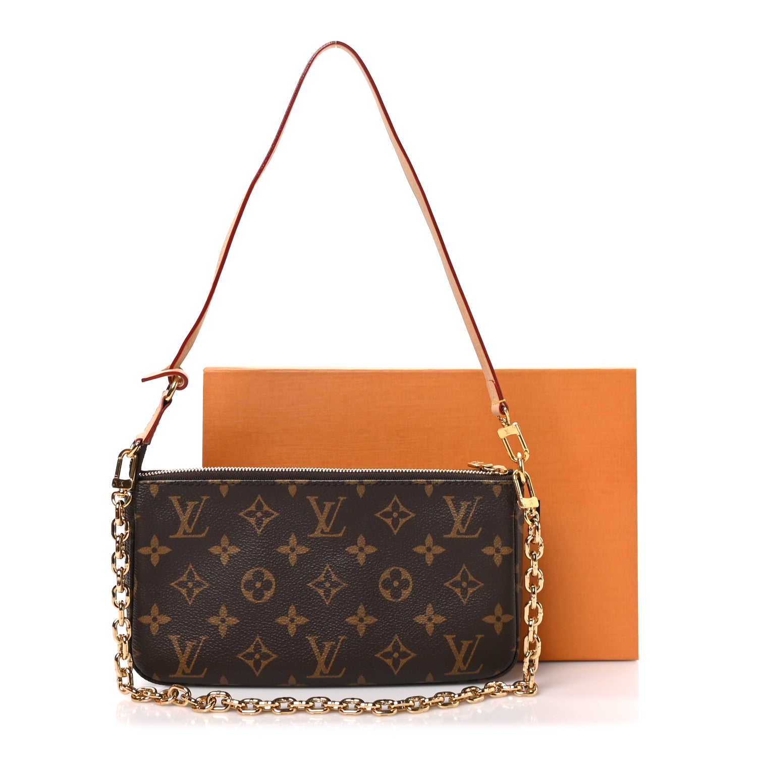 Louis Vuitton Monogram Chain Pochette Accessories 8 of 8