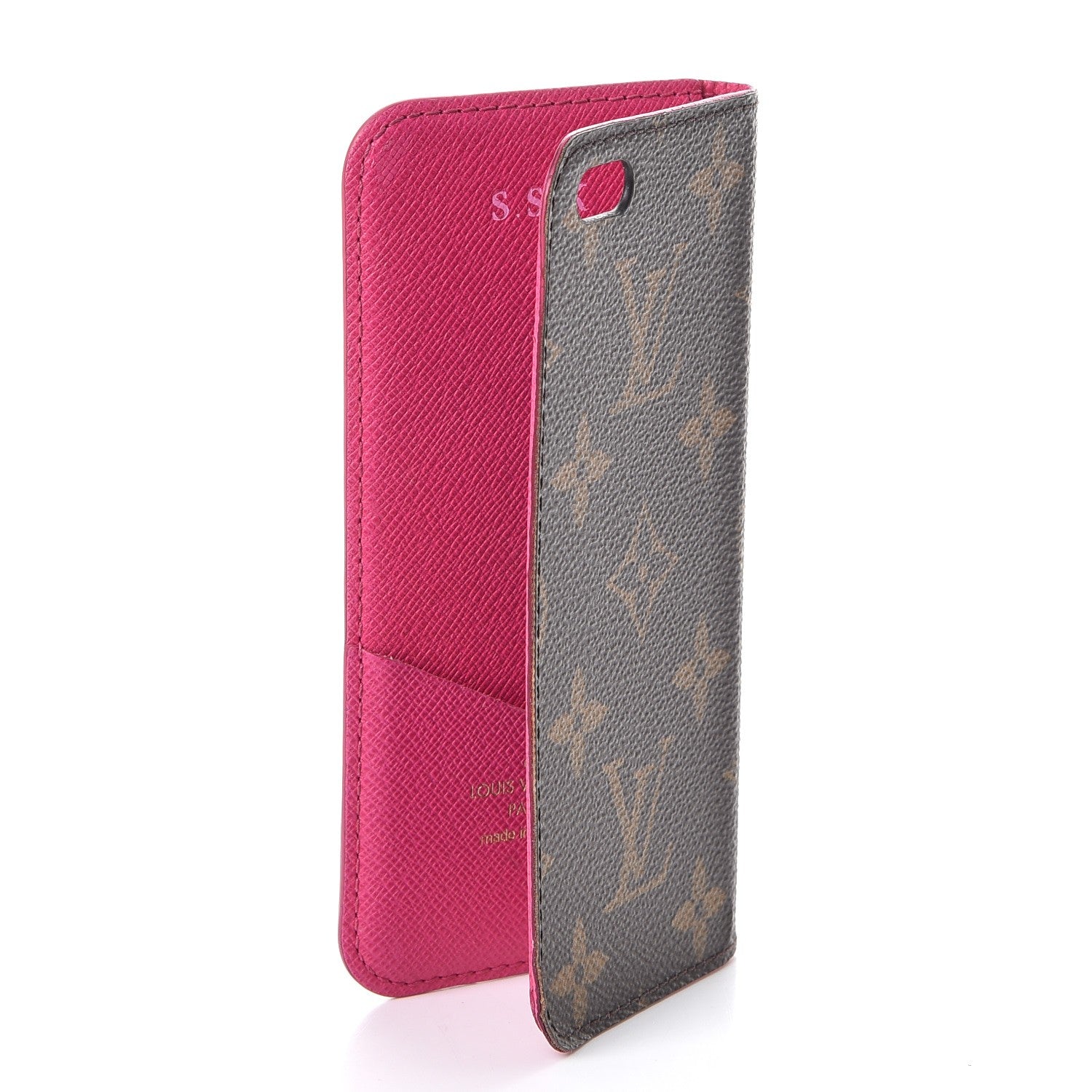 Louis Vuitton Monogram iPhone 6 Folio Case Pink 3 of 8