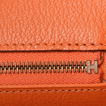 Hermes Togo Vibrato Birkin 35 Orange 20 of 37