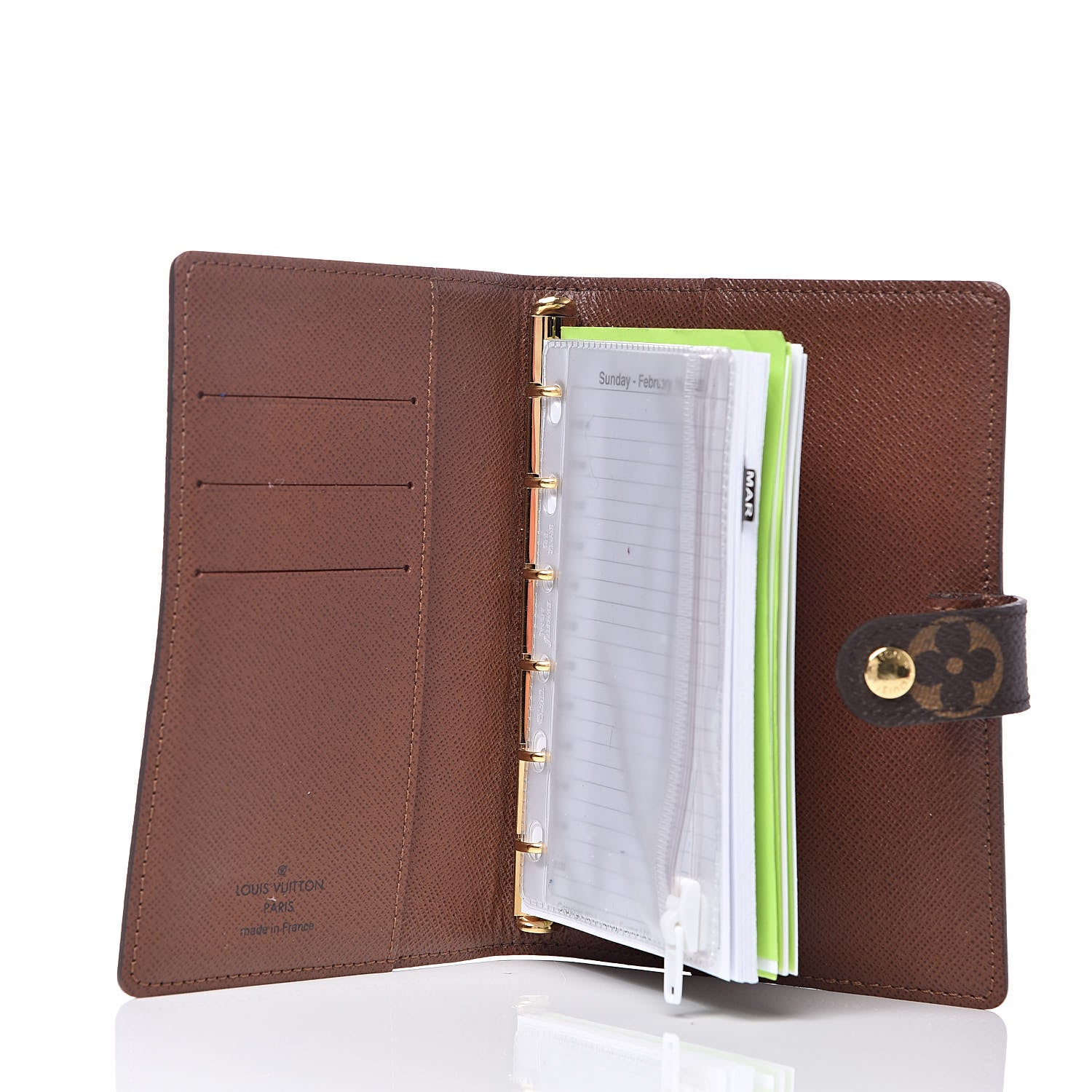Louis Vuitton Monogram Small Ring Agenda Cover 5 of 6