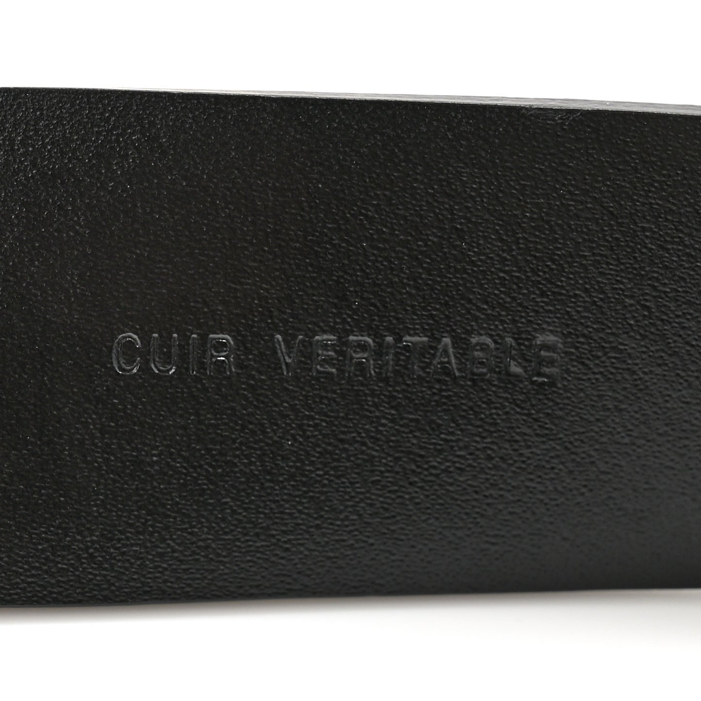 Calfskin CC Belt 100 40 Black