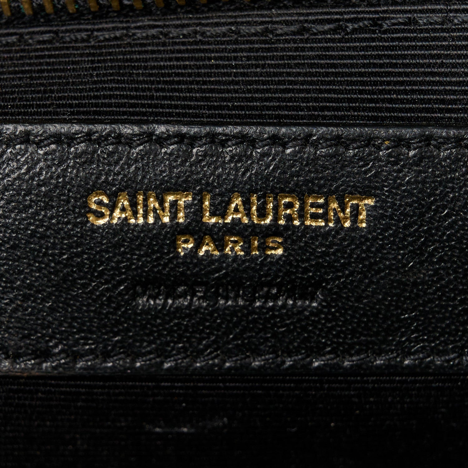 Saint Laurent Grain De Poudre Textured Mixed Matelasse Triquilt Large Monogram Satchel Dark Beige 13 of 21