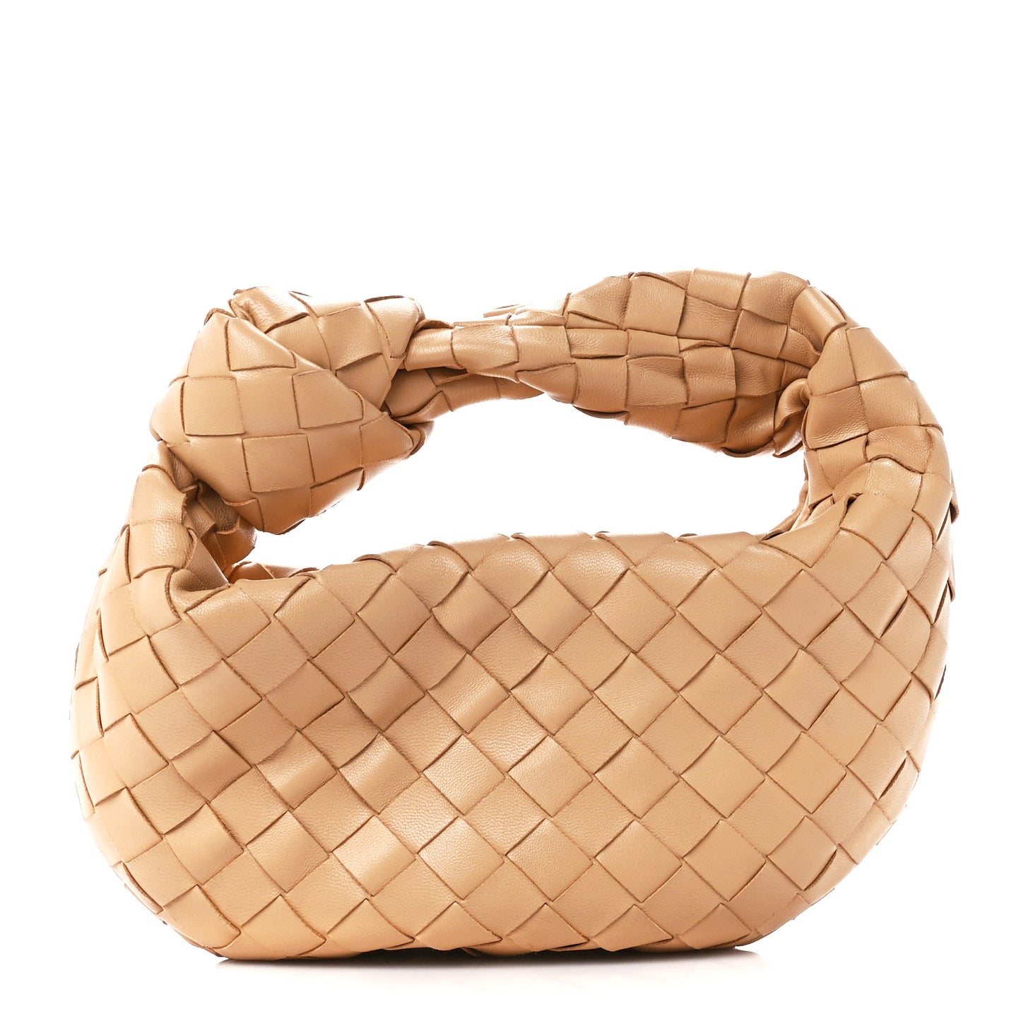 Nappa Intrecciato Mini Jodie Almond