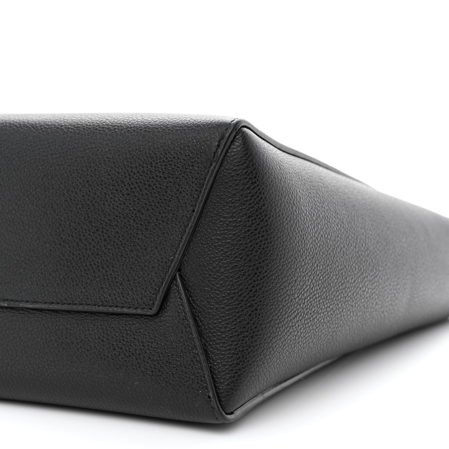 Celine Soft Grained Calfskin Small Sangle Bucket Bag Black 9 of 9