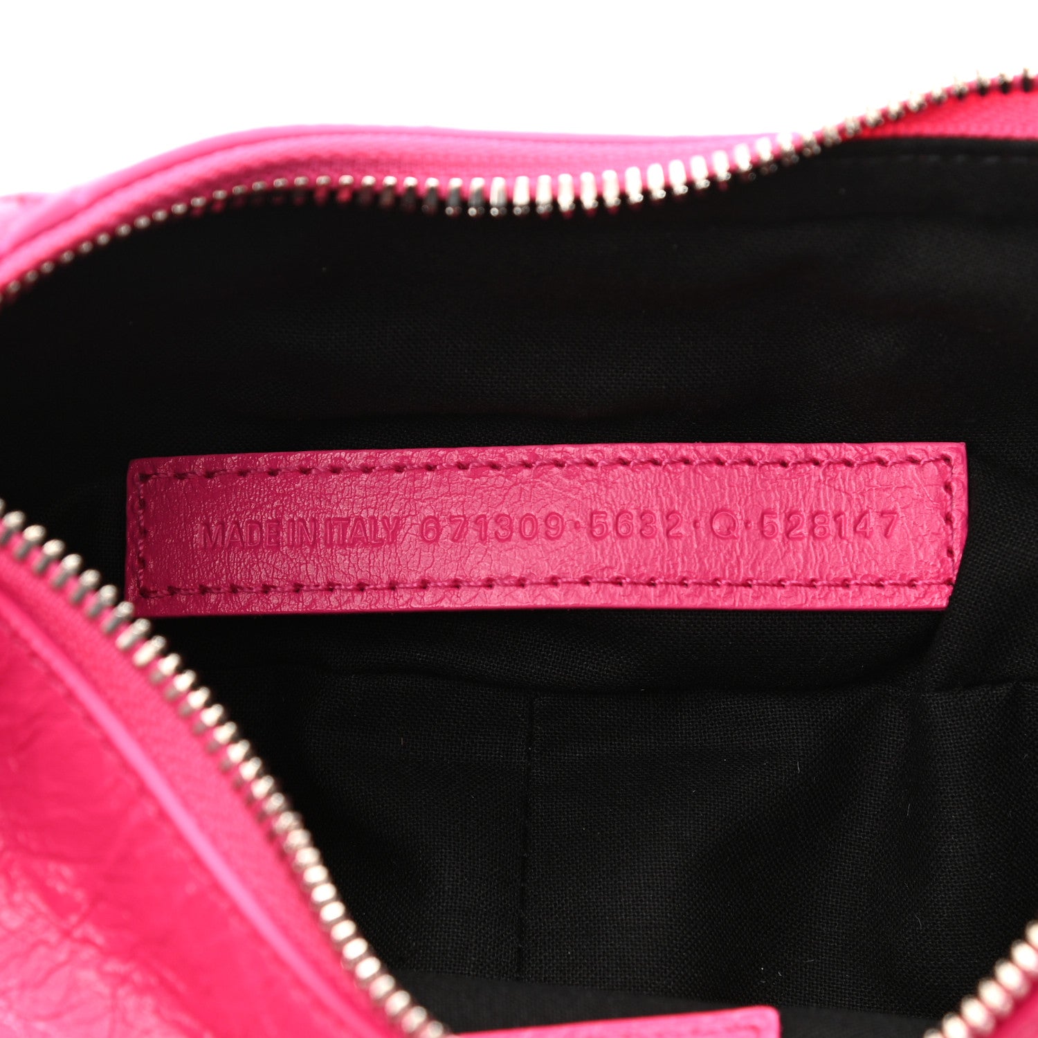 Balenciaga Agneau Arena Le Cagole Shoulder Bag XS Hot Pink 7 of 10