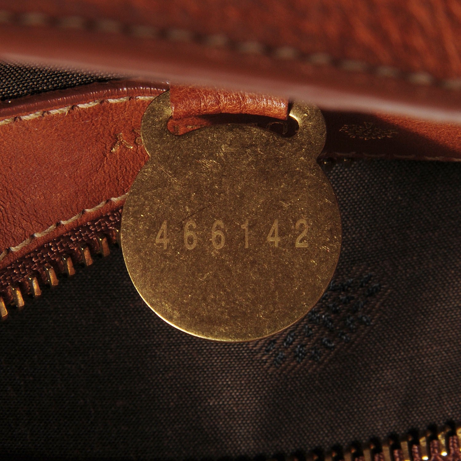 Mulberry Natural Leather East West Bayswater Oak 7 of 9