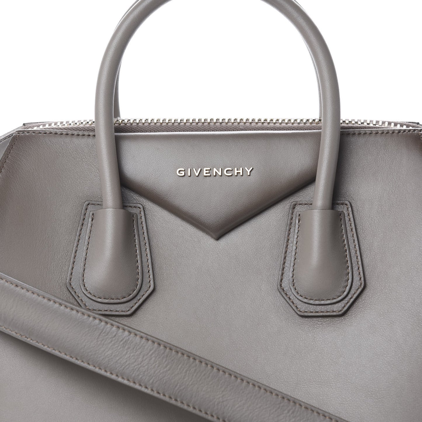Antique Calfskin Medium Antigona Grey