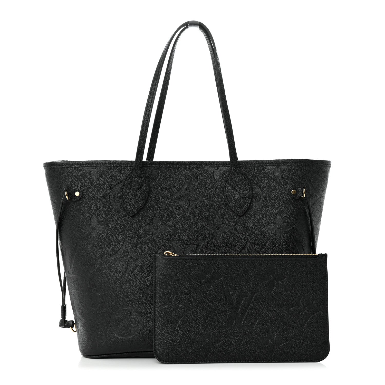 Louis Vuitton Empreinte Monogram Giant Neverfull MM Black 1 of 11