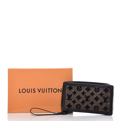 Louis Vuitton Monogram Tuffetage Soft Trunk Clutch Black 11 of 11