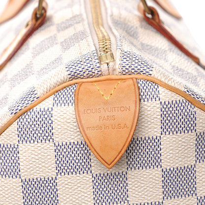 Louis Vuitton Damier Azur Speedy 30 7 of 7
