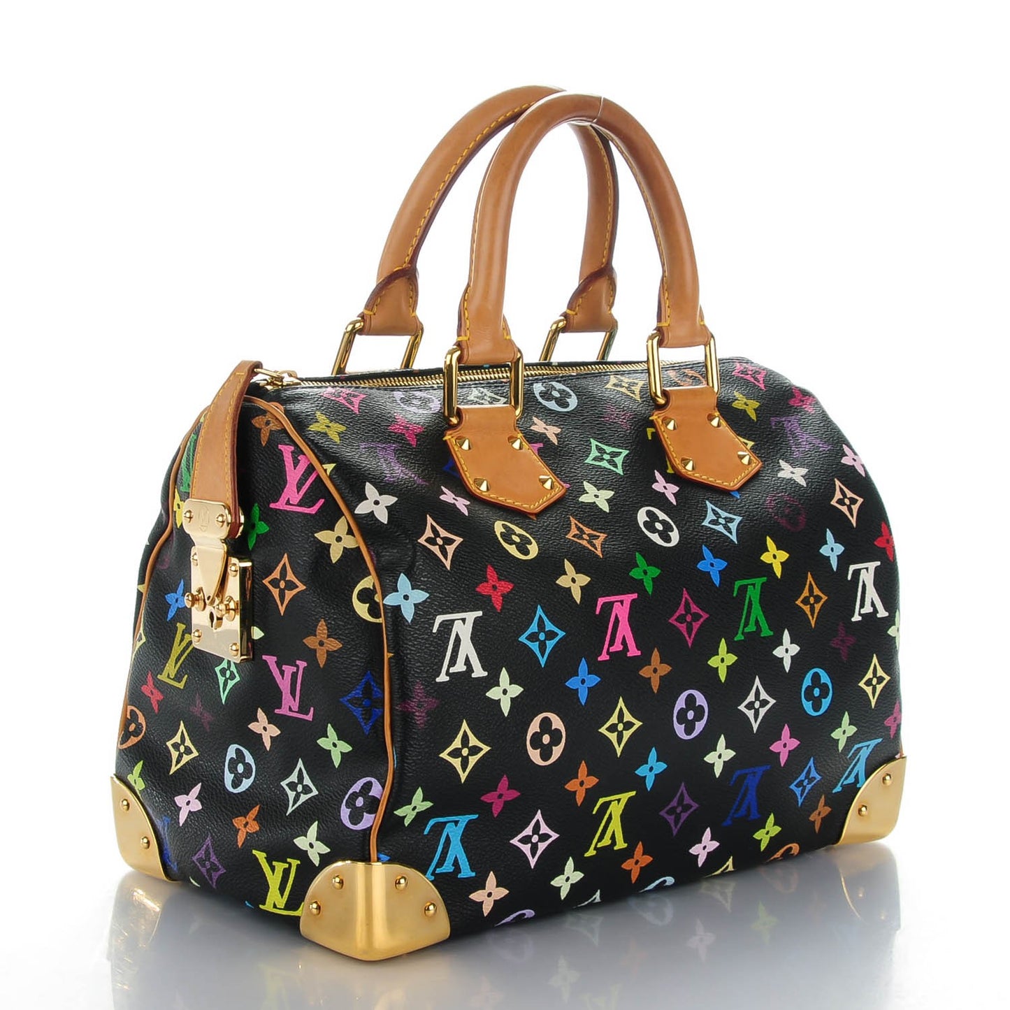 Monogram Multicolor Speedy 30 Black