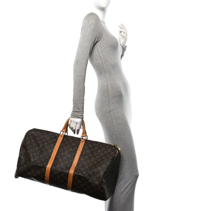 Louis Vuitton Monogram Keepall 55 3 of 14