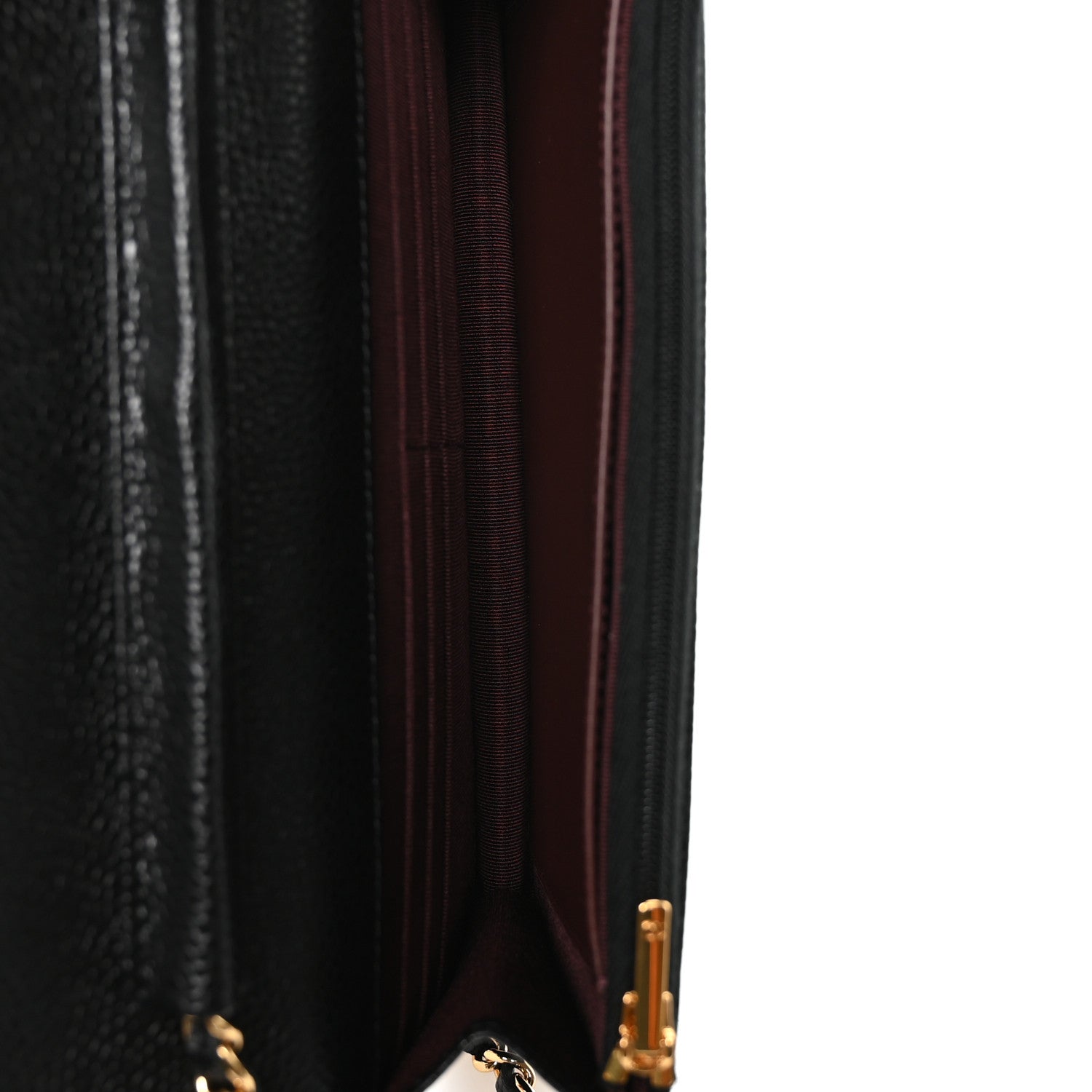 Chanel Caviar Quilted Wallet On Chain WOC Black 4 of 11