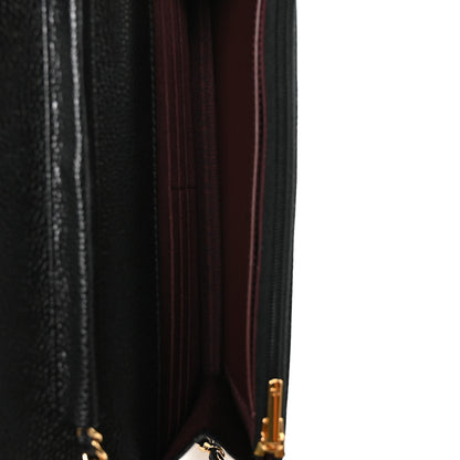 Chanel Caviar Quilted Wallet On Chain WOC Black 4 of 11