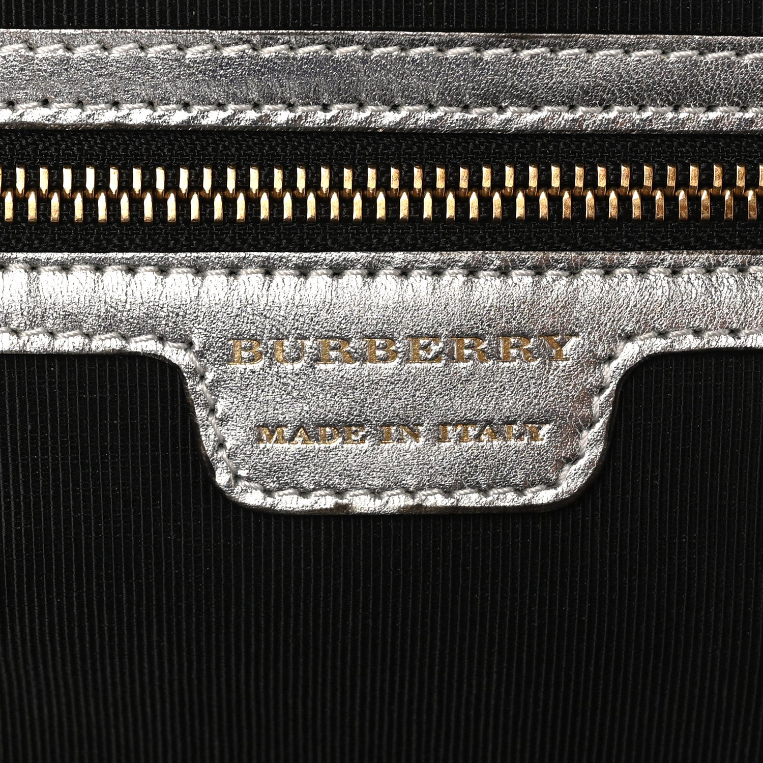 Burberry Smooth Calfskin 1983 Knight Check Link Backpack Silver 6 of 9