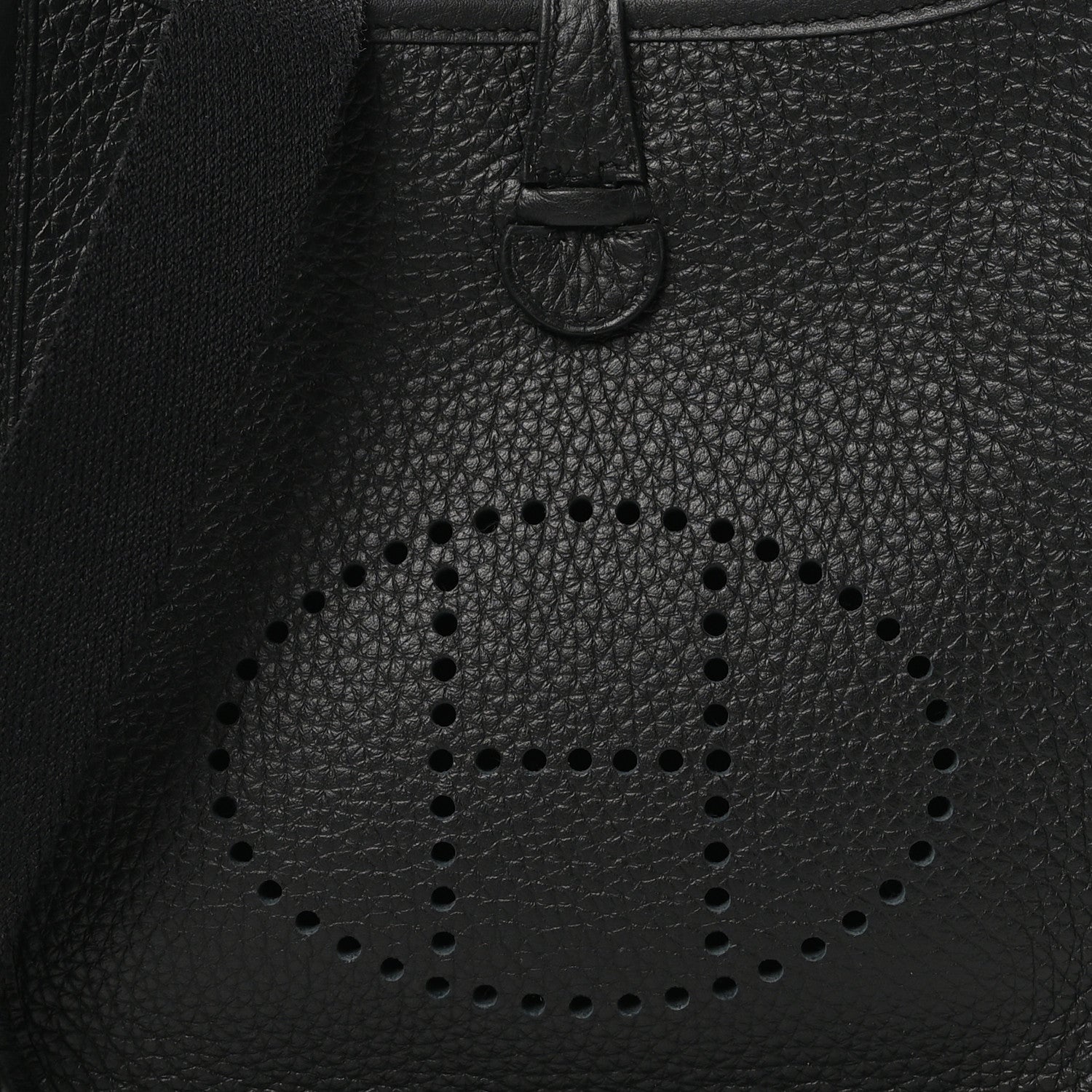 Hermes Taurillon Clemence Evelyne TPM Black 8 of 11