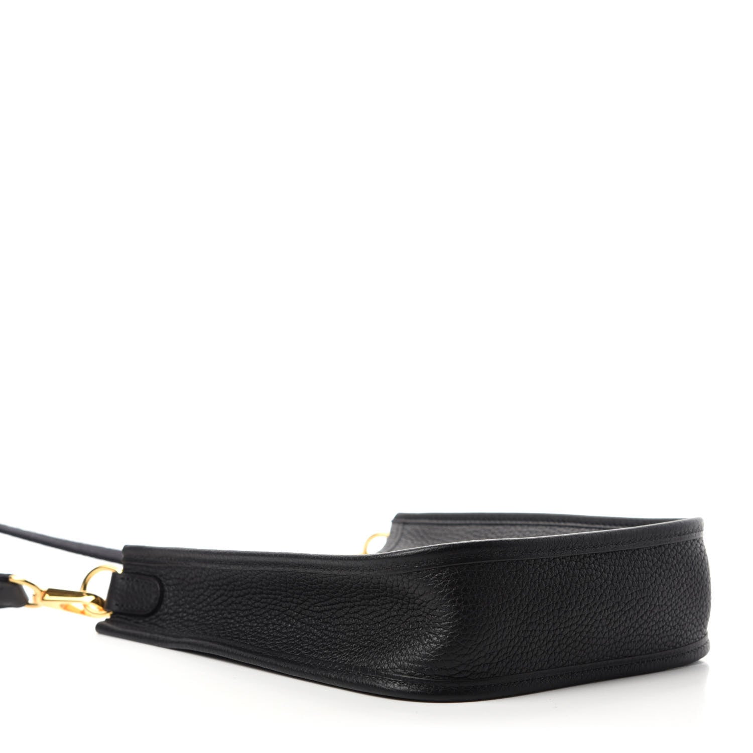 Hermes Taurillon Clemence Evelyne TPM Black 4 of 11