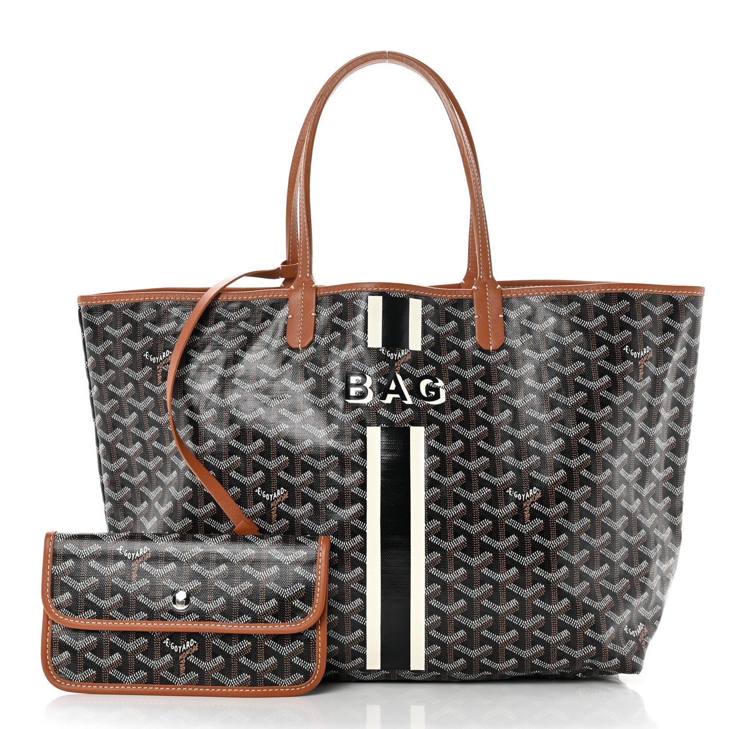 Goyard Goyardine Saint Louis PM Black Gold 2 of 7