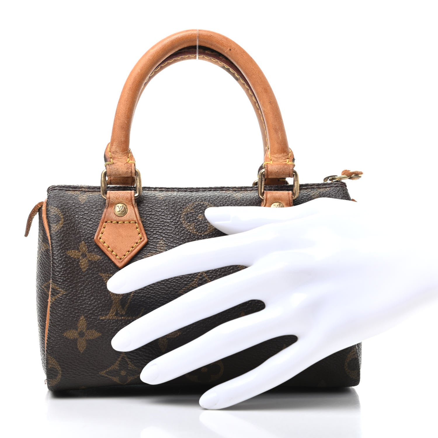 Louis Vuitton Monogram Mini Sac HL Speedy 2 of 9