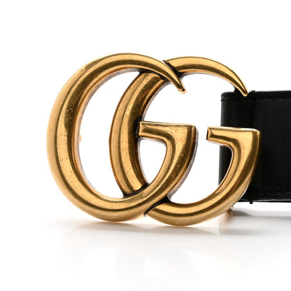 Gucci Calfskin Double G 30mm Belt 90 36 Black 8 of 8