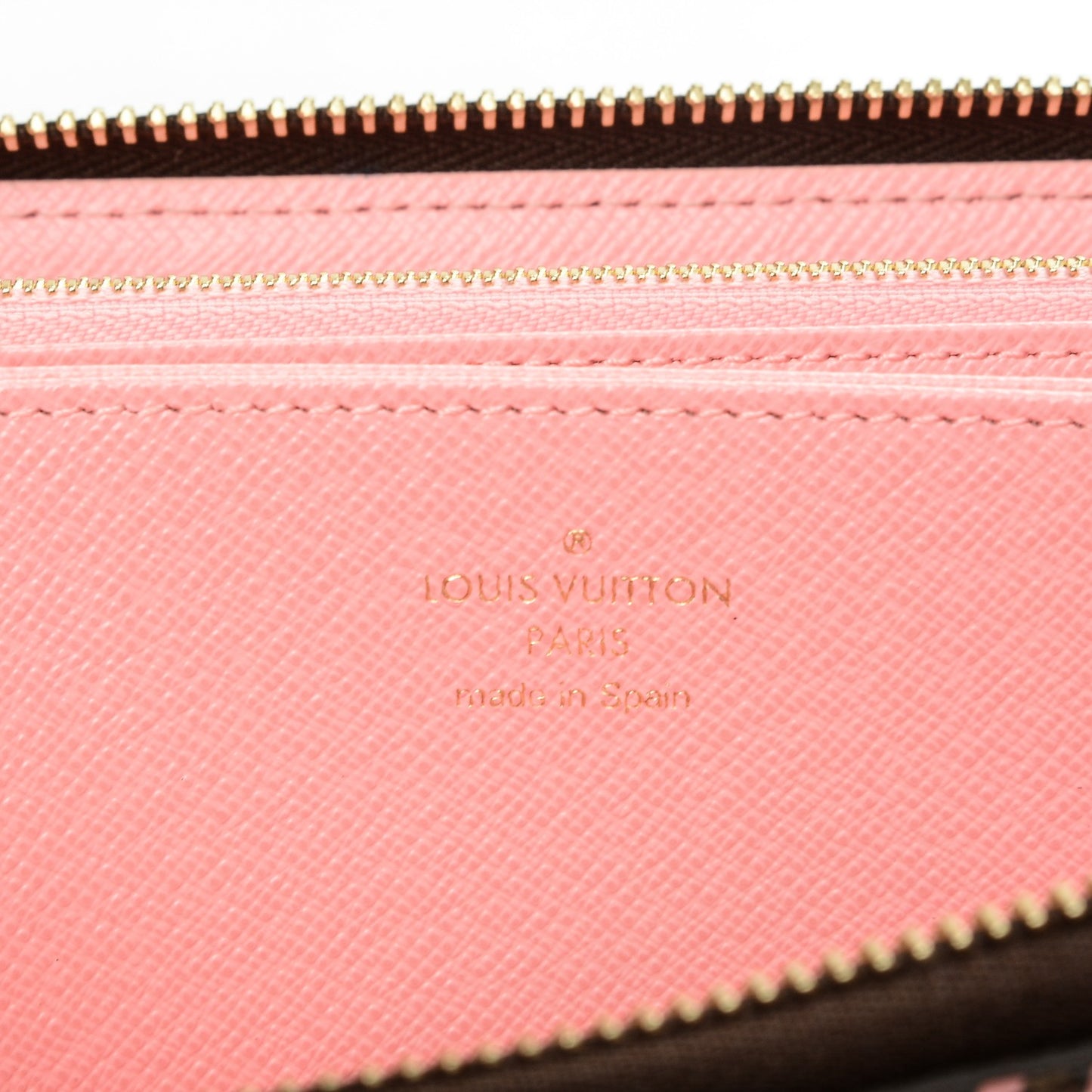 Monogram Jungle Dots Zippy Wallet Sugar Pink Poppy