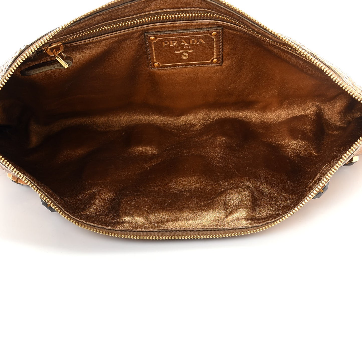 Whipsnake Pietre Jeweled Evening Bag Gold