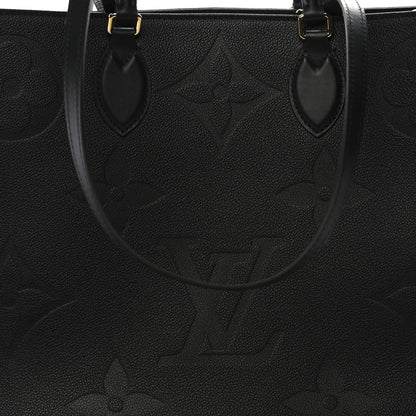 Louis Vuitton Empreinte Monogram Giant Onthego GM Black 7 of 9
