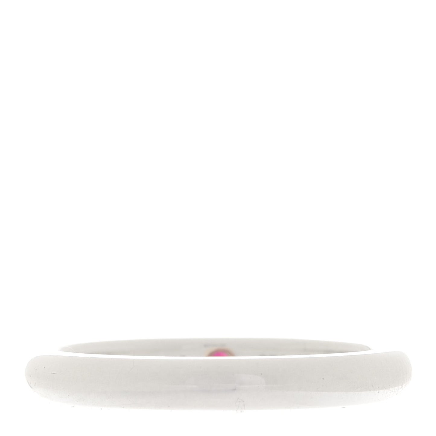Sterling Silver Ruby Elsa Peretti Band Ring 52 6
