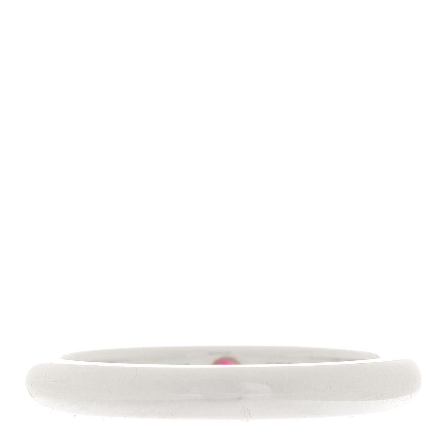 Tiffany Sterling Silver Ruby Elsa Peretti Band Ring 52 6 3 of 5