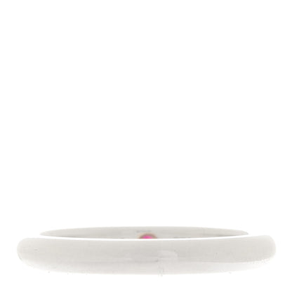 Tiffany Sterling Silver Ruby Elsa Peretti Band Ring 52 6 3 of 5