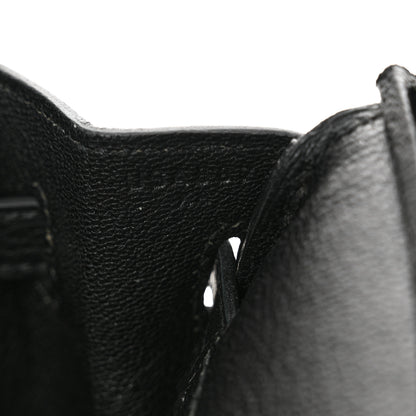 Hermes Togo Birkin 25 Black 7 of 11