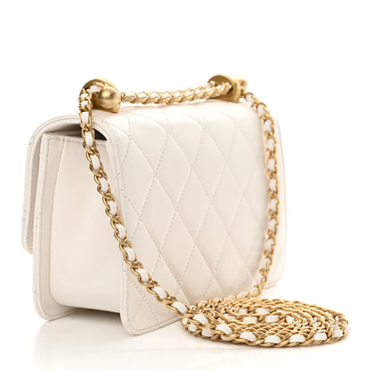 Chanel Calfskin Quilted Mini Perfect Fit Flap White 3 of 11