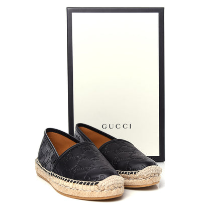 Gucci Guccissima Signature Espadrilles 36 Black 11 of 11