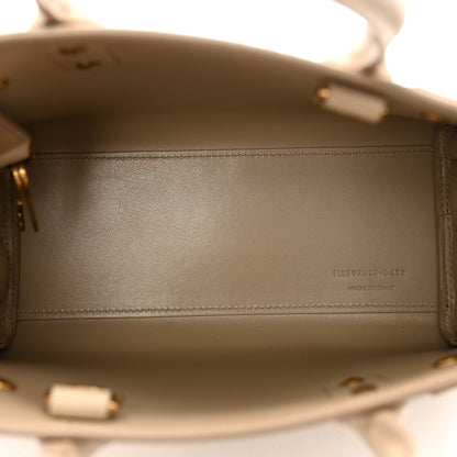 Saint Laurent Grained Calfskin Nano Sac De Jour Sea Salt 6 of 12