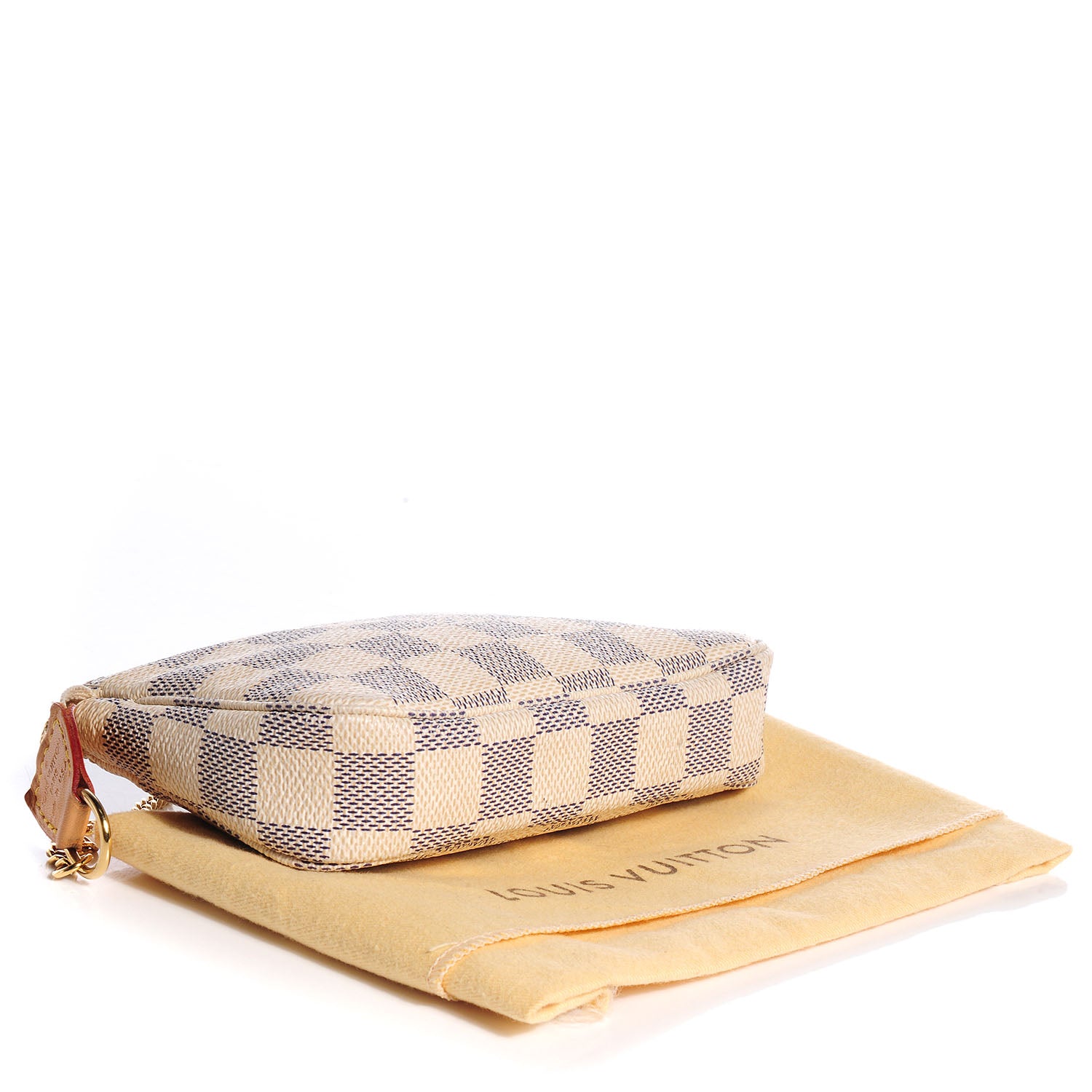 Louis Vuitton Damier Azur Mini Pochette Accessories 4 of 7
